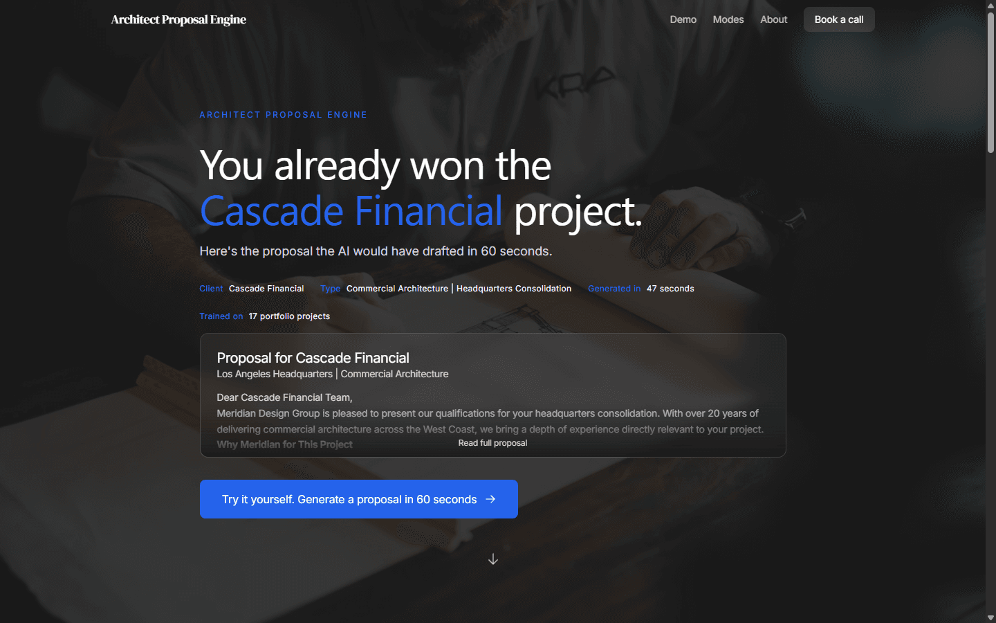 Architect Proposal Engine